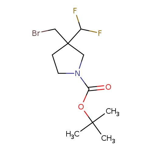 tert-butyl3-(bromomethyl)-3-(difluoromethyl)pyrrolidine-1-carboxylate