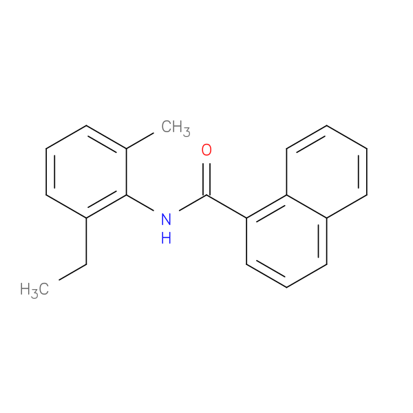 N-(2-ethyl-6-methylphenyl)-1-naphthamide