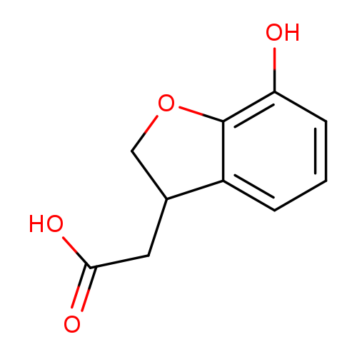2-(7-hydroxy-2,3-dihydro-1-benzofuran-3-yl)acetic acid