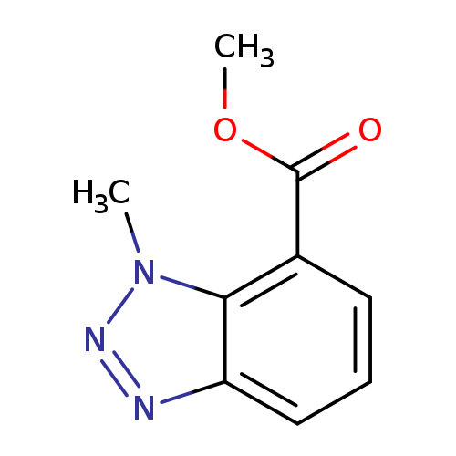 methyl1-methyl-1H-1,2,3-benzotriazole-7-carboxylate