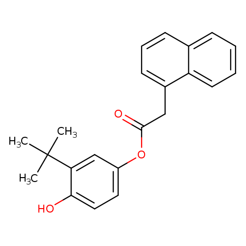 3-tert-butyl-4-hydroxyphenyl1-naphthylacetate