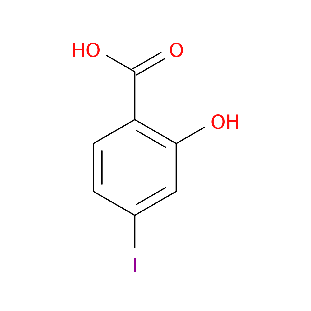 2-Hydroxy-4-iodobenzoic acid