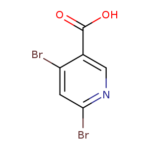 4，6-Dibromonicotinic acid