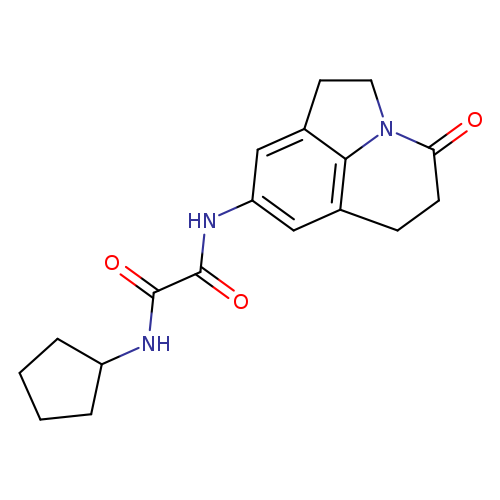 N'-cyclopentyl-N-{11-oxo-1-azatricyclo[6.3.1.0^{4,12}]dodeca-4(12),5,7-trien-6-yl}ethanediamide
