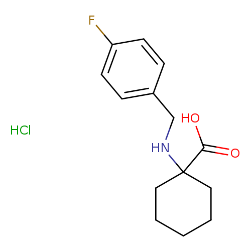 1-(4-Fluoro-benzylamino)-cyclohexanecarboxylicacid hydrochloride