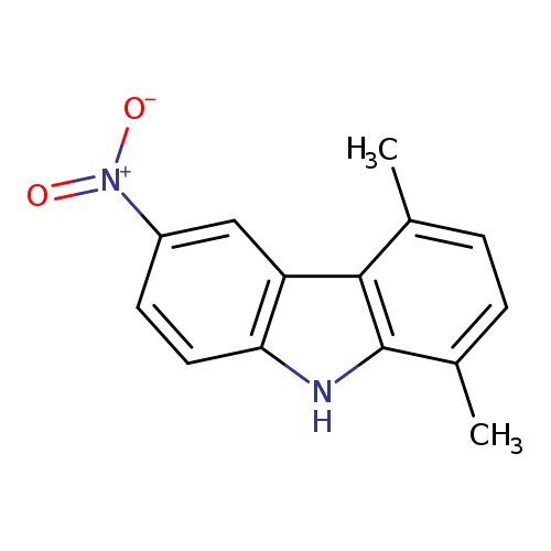 1,4-dimethyl-6-nitro-9H-carbazole