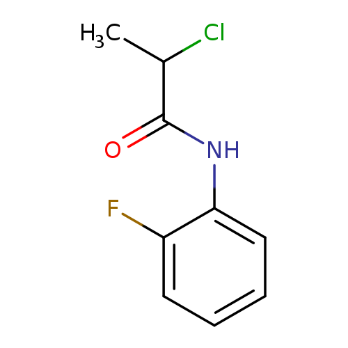 2-Chloro-n-(2-fluorophenyl)propanamide
