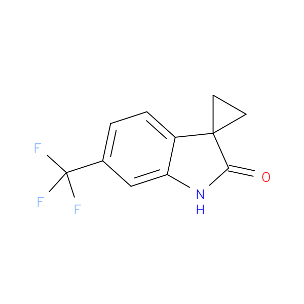 6'-(Trifluoromethyl)-spiro[cyclopropane-1,3'-[3H]indole]-2'(1'H)-one