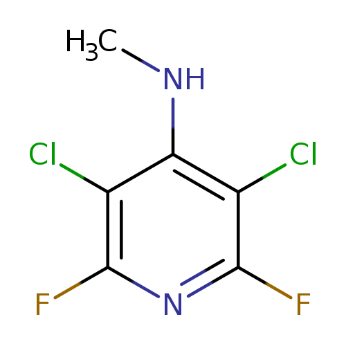 3,5-dichloro-2,6-difluoro-N-methylpyridin-4-amine