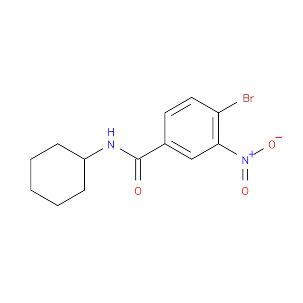 N-Cyclohexyl 4-bromo-3-nitrobenzamide