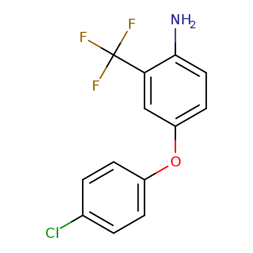 4-(4-CHLOROPHENOXY)-2-(TRIFLUOROMETHYL)BENZENAMINE