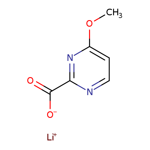 lithium(1+)ion4-methoxypyrimidine-2-carboxylate