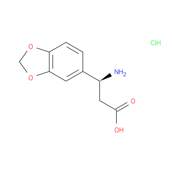 (3S)-3-Amino-3-(2H-1,3-benzodioxol-5-yl)propanoic acid hydrochloride