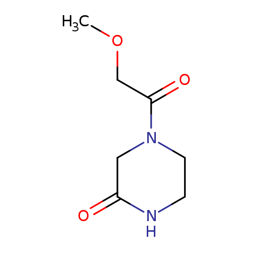 4-(2-methoxyacetyl)piperazin-2-one