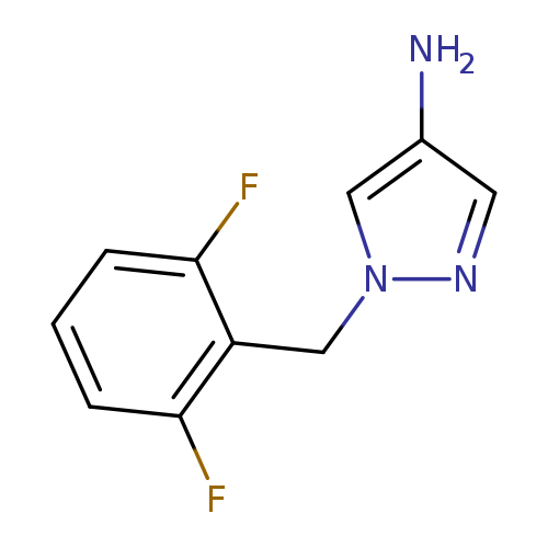 1-[(2,6-difluorophenyl)methyl]-1H-pyrazol-4-amine