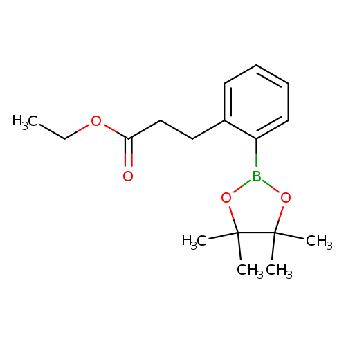 Ethyl 3-(2-(4,4,5,5-tetramethyl-1,3,2-dioxaborolan-2-yl)phenyl)propanoate