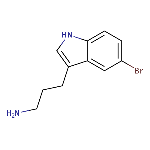 3-(5-Bromo-1H-indol-3-yl)propan-1-amine