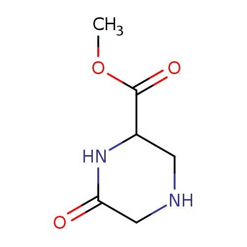 2-Piperazinecarboxylic acid, 6-oxo-, methyl ester