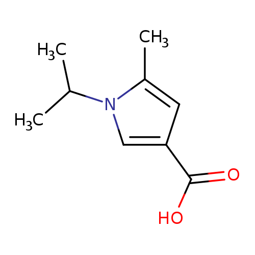 5-methyl-1-(propan-2-yl)-1H-pyrrole-3-carboxylicacid