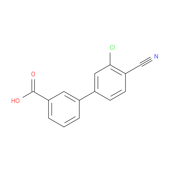 3-(3-Chloro-4-cyanophenyl)benzoic acid