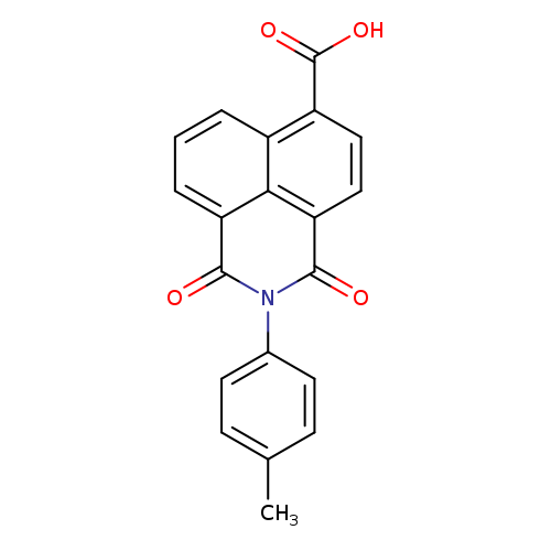 3-(4-methylphenyl)-2,4-dioxo-3-azatricyclo[7.3.1.0^{5,13}]trideca-1(12),5,7,9(13),10-pentaene-8-carboxylic acid