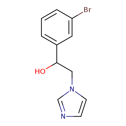 1-(3-bromophenyl)-2-(1H-imidazol-1-yl)ethan-1-ol