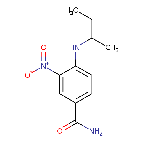 4-[(Butan-2-yl)amino]-3-nitrobenzamide