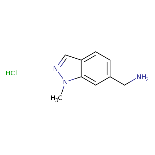 (1-methyl-1H-indazol-6-yl)methanamine HCL
