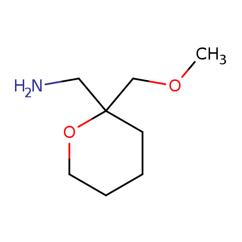 [2-(methoxymethyl)oxan-2-yl]methanamine