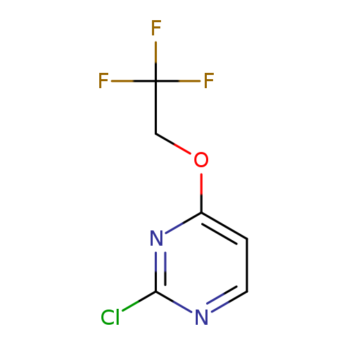 2-Chloro-4-(2,2,2-trifluoroethoxy)pyrimidine