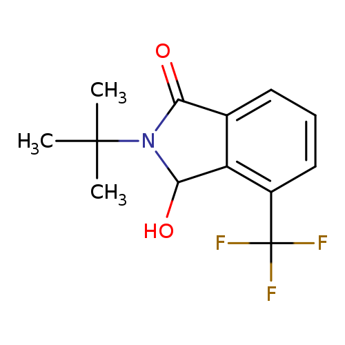 2-t-Butyl-3-hydroxy-4-trifluoromethylisoindolin-1-one