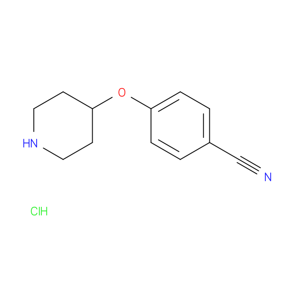 4-(Piperidin-4-yloxy)benzonitrile, HCl