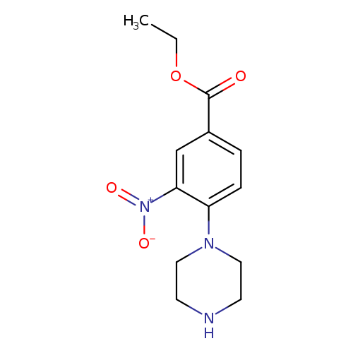 Ethyl 3-nitro-4-piperazin-1-ylbenzoate hydrochloride