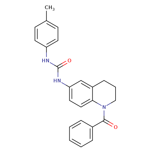 3-(1-benzoyl-1,2,3,4-tetrahydroquinolin-6-yl)-1-(4-methylphenyl)urea