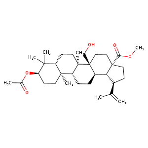 3-Acetoxy-27-hydroxy-20(29)-lupen-28-oic acid methyl ester