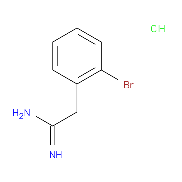2-(2-Bromophenyl)ethanimidamide hydrochloride