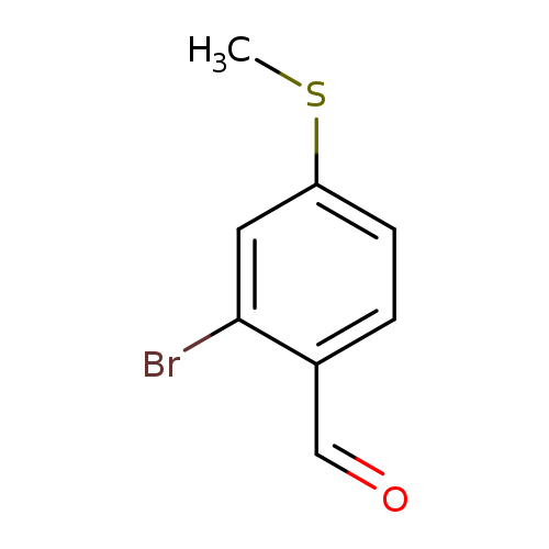 2-bromo-4-(methylsulfanyl)benzaldehyde