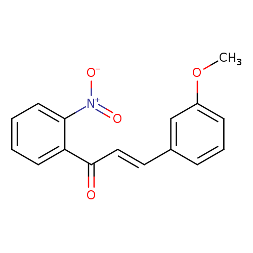 (2E)-3-(3-methoxyphenyl)-1-(2-nitrophenyl)prop-2-en-1-one