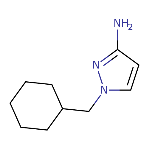 1-(cyclohexylmethyl)-1H-pyrazol-3-amine