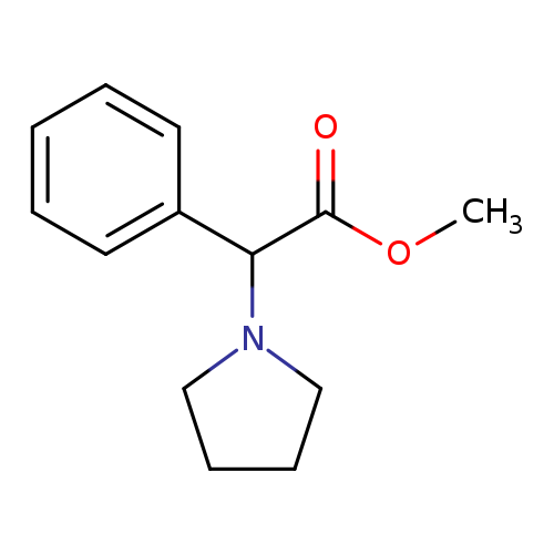 methyl 2-phenyl-2-(pyrrolidin-1-yl)acetate