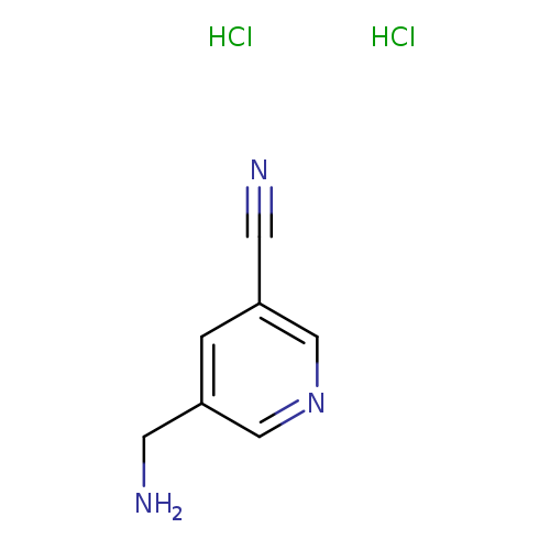 5-(aminomethyl)pyridine-3-carbonitrile dihydrochloride