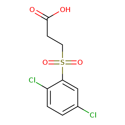 3-[(2,5-Dichlorophenyl)sulfonyl]propanoic acid