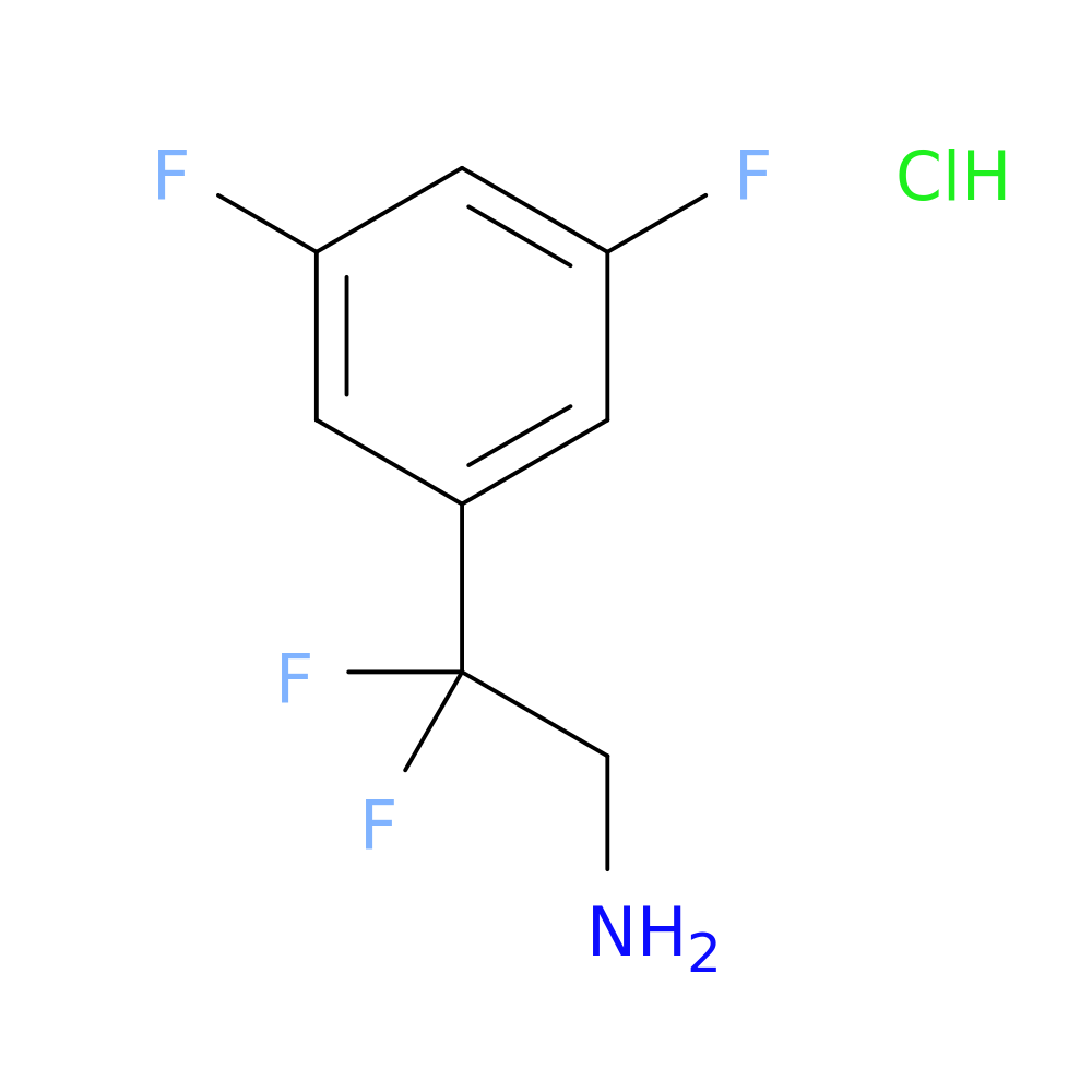 2-(3,5-difluorophenyl)-2,2-difluoroethan-1-amine hydrochloride