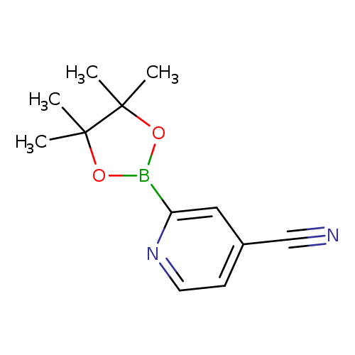 2-(4,4,5,5-Tetramethyl-1,3,2-dioxaborolan-2-yl)isonicotinonitrile