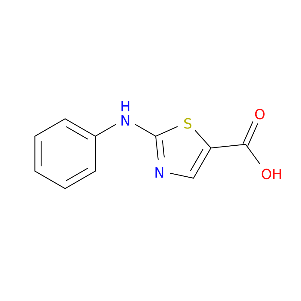 2-(PHENYLAMINO)-1,3-THIAZOLE-5-CARBOXYLIC ACID