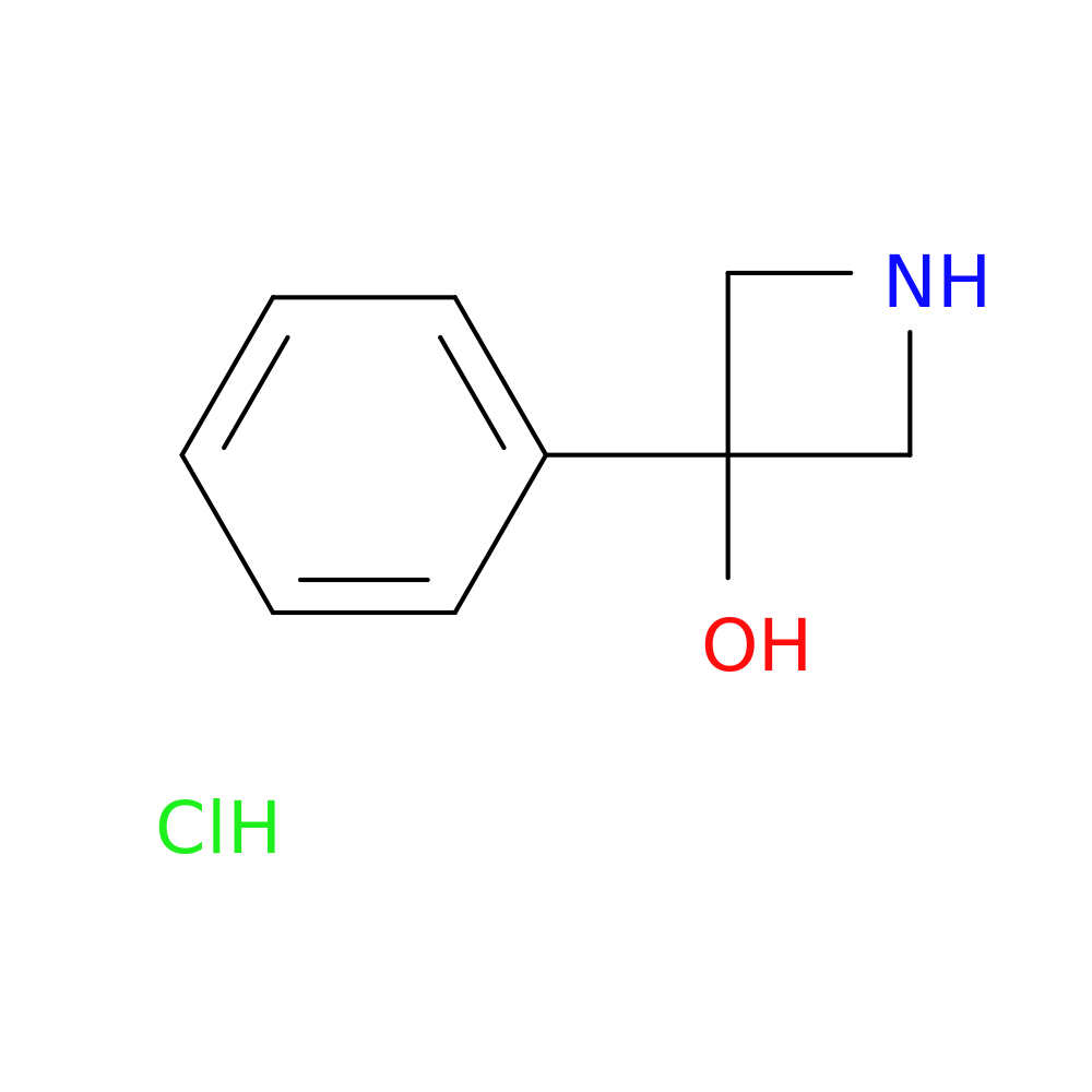 3-Phenylazetidin-3-ol hydrochloride