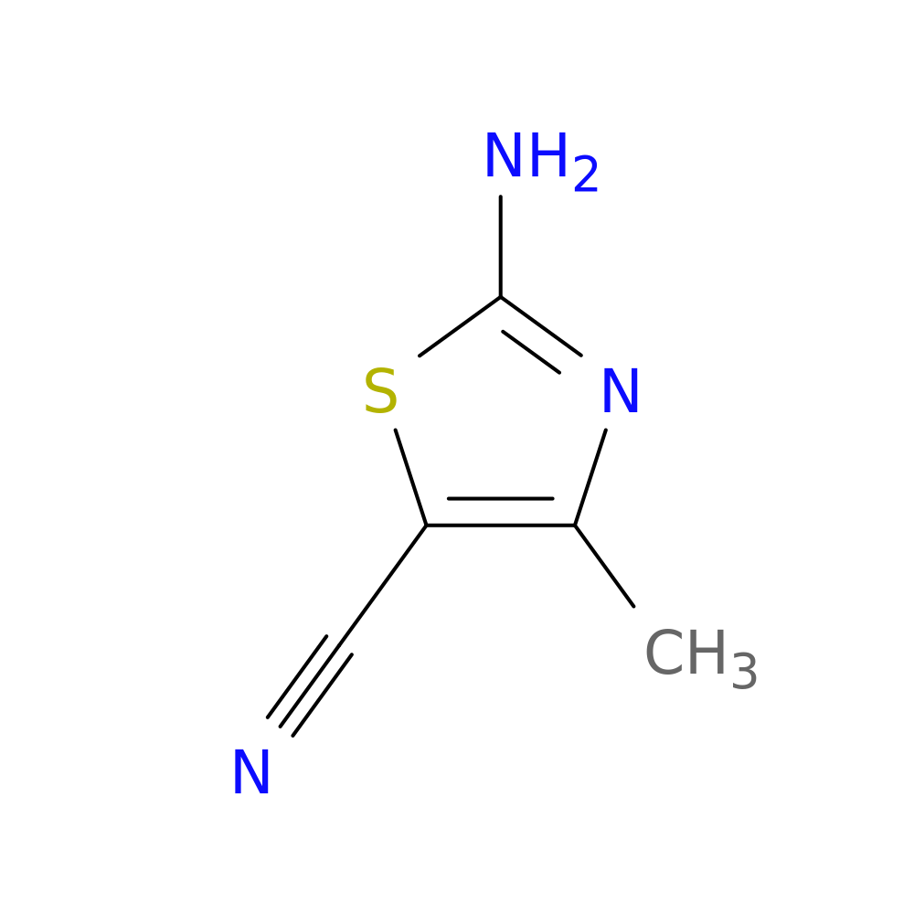 2-amino-4-methyl-1,3-thiazole-5-carbonitrile