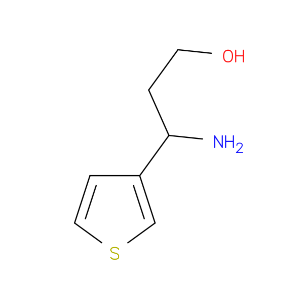 3-amino-3-(thiophen-3-yl)propan-1-ol