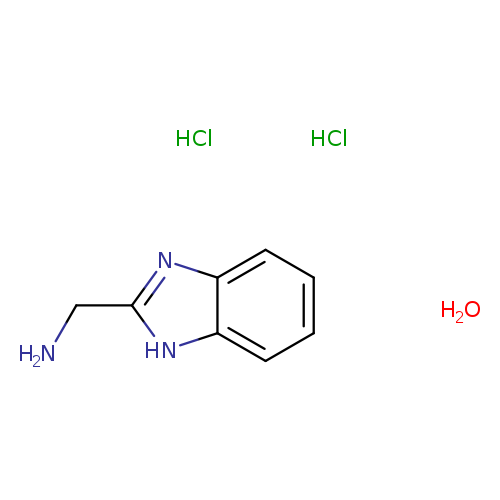 1H-Benzimidazole-2-methanamine, hydrochloride, hydrate (1:2:1)