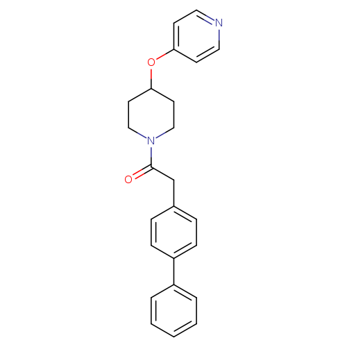 2-{[1,1'-biphenyl]-4-yl}-1-[4-(pyridin-4-yloxy)piperidin-1-yl]ethan-1-one